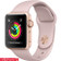 Apple Watch 3 38mm Viền Nhôm Vàng - Dây Hồng (MQKW2)