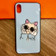 Apple iPhone XR Ốp lưng kính S-Case in hình Mèo đeo kính