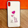 Apple iPhone XR Ốp lưng kính S-Case in hình Voi và Thỏ