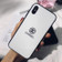 Apple iPhone XS Max Ốp lưng kính S-Case in hình Chanel Trắng