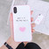 Apple iPhone X/XS Ốp lưng kính S-Case in hình Lời Yêu Thương
