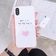 Apple iPhone XR Ốp lưng kính S-Case in hình Lời yêu thương