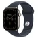 Apple Watch Series 12 42mm (5G) Viền Titan Dây Cao Su Size S/M-Viền Titan Tự Nhiên / Dây Xanh