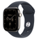 Apple Watch Series 12 46mm (5G) Viền Titan Dây Cao Su Size M/L-Viền Titan Tự Nhiên / Dây Xanh