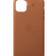 Ốp Apple Leather Case Chính hãng Cho iPhone 11 -Nâu
