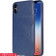 iPhone X - Memumi Leather Card Pocket-Blue