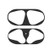 Bộ dán kim loại chống bụi bẩn cho Airpods 1/2-Đen