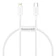 Cáp Baseus Superior Series USB-C To Lightning 0.25M-Trắng