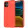 Ốp lưng iPhone 11/XR Araree Typo Skin Coral-Đỏ