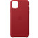 Ốp Apple Leather Case Chính hãng Cho iPhone 11 -Đỏ