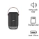 Loa Bluetooth Energizer kèm sạc dự phòng BTS103