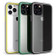 Ốp lưng Likgus trong suốt viền màu cho iPhone 11 Pro Max