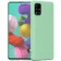 Ốp lưng Samsung Galaxy A51 S-Case Silicone chống bẩn-Xanh lá