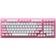 Bàn phím cơ có dây trong suốt AKKO ACR98 Jelly Pink Switch RGB LED-Hồng