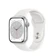 Apple Watch Series 8 45mm GPS - Viền nhôm - Cao su - Cũ Trầy Xước-Trắng