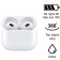 Tai nghe Bluetooth Apple AirPods 3 | Chính hãng Apple Việt Nam - Đã kích hoạt