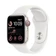 Apple Watch SE 2022 40mm (4G) - Viền nhôm - Cao su - Cũ Trầy Xước-Trắng