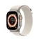 Apple Watch Ultra 49MM (4G) - Viền Titan Dây Vải Cỡ Lớn - Cũ Đẹp-Trắng vàng