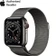 Apple Watch Series 6 44mm (4G) Viền Thép Đen - Dây Thép Chính hãng (M09J3)