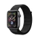 Apple Watch 4 44mm (GPS) Viền Nhôm Xám - Dây Vải Đen Chính hãng (MU6E2)