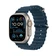 Apple Watch Ultra 49mm (GPS) Viền Titan - Dây cao su - Cũ Trầy Xước-Xanh dương