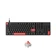 Bàn phím có dây Keychron X2 Red Backlight Đen-Red Switch