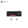 Bàn phím có dây Keychron X6 Red Backlight Đen