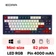 Bàn phím gaming không dây HE Magnetic E-Dra Thunderbird TGK375WHE xanh dương