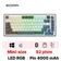 Bàn phím cơ không dây E-Dra Thunderbird TKG82WD8 trắng xám