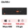 Bàn phím không dây Dareu LK165D Black-Orange