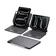 Bàn phím + bao da iPad Pro 11 (M4/M5) Esr Rebound Magnetic 360 - Cũ-Đen