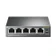 Bộ chia tín hiệu để bàn 5 cổng 10/100 Mbps với 4 cổng PoE TP-LINK TL-SF1005P-Trắng