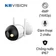 Camera IP ngoài trời 4MP KBVision KX-C41L