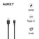 Cáp Aukey CB-NAC1 A-C bọc dù 1m - Cũ