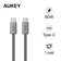 Cáp Aukey CB-DCC061 C-C 60W 1M