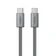 Cáp Aukey CB-DCC242 C-C 240W 1.8M-Xám