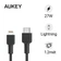 Cáp Aukey Type-C to Lightning MFi CB-CL5 1.2 mét