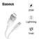 Cáp Baseus Explorer Series Type-C to Lightning 20W 1m-Trắng
