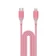 Cáp sạc chuyển đổi Momax Silicon USB-C to Lightning 30W dài 1.2m - Cũ-Hồng