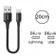 Cáp sạc Genshai Lightning GL202 20cm