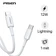 Cáp Pisen Quick Mr White USB-C to Lightning 1m CL-PD-100