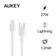 Cáp Aukey Type-C to Lightning MFi CB-CL5 1.2 mét