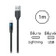 Cáp sạc Titan Lightning 100cm đèn led tự ngắt CL26