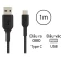 Cáp Type C Belkin Playa CAB002BT1MBK 12W 1m Vỏ dù