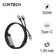Cáp Cuktech Type-C to 2 đầu C 5A 100W dài 1.35m C2C515