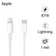 Cáp Apple USB-C to Lightning 1m MUQ93ZA/A chính hãng - Cũ