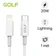 Cáp Golf Type-C to Lightning PF 20W GC-81P 1 mét