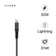 Cáp Hyperdrive Tough 2m MFI (USB-C to Lightning) HD-CLB523