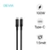 Cáp Devia Type-C to Type-C Devia Extreme Speed Series 100W 1.5 mét