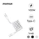 Cáp Momax USB-C to USB-C MAG Link 100W USB 2.0 có nam châm dài 1M DC35